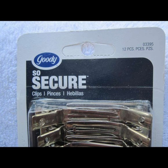 12 Goody Metal Sectioning Styling Hair Clips 2006 Section Secure Style Classic - Picture 2 of 11